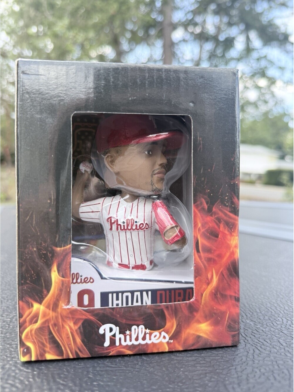 2026 Philadelphia Phillies Jhoan Duran Bobble Bobblehead SGA Trading Card Kids